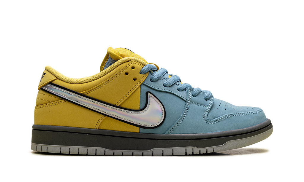 Nike SB Dunk Low Pro Muni Fast Pass - Lightning Yellow & Denim Turquoise Skate Shoe