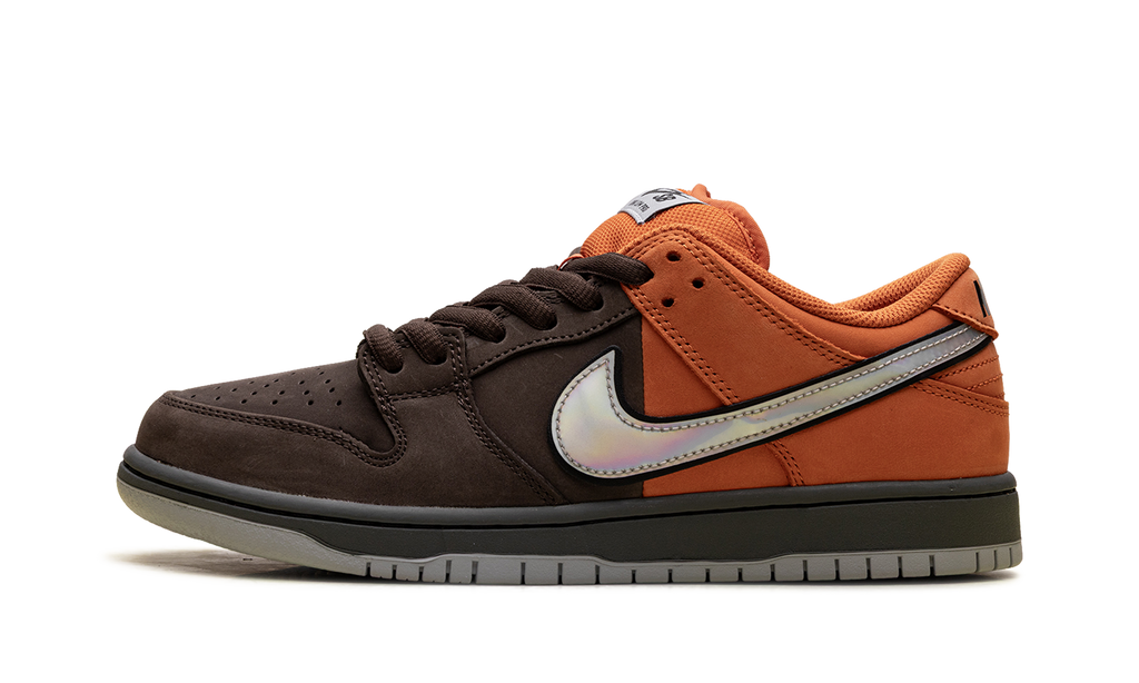 Nike SB Dunk Low Pro Muni Fast Pass - Safety Orange & Baroque Brown Skate Shoes