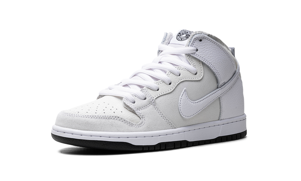 Nike SB Dunk High Antihero Wolf Grey HM5837 100 | Cracked Leather Skate Sneaker
