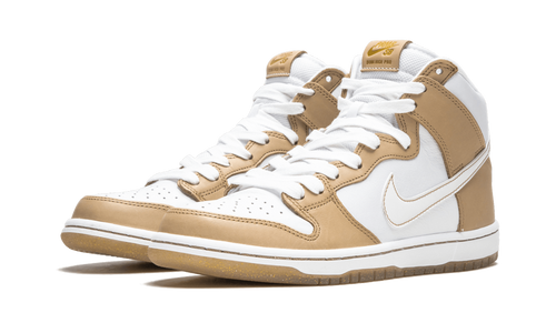 Nike SB Dunk High Premier "Win Some, Lose Some" - Vachetta Tan Leather Skate Shoe