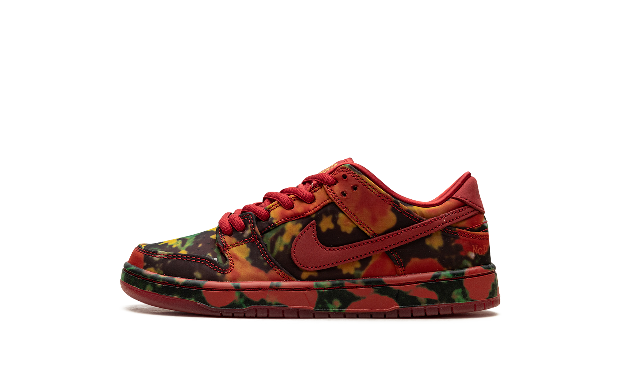 Nike SB Dunk Low PS 'The Wizard of Oz' - Kids' Poppy Field Sneaker FZ1236-600