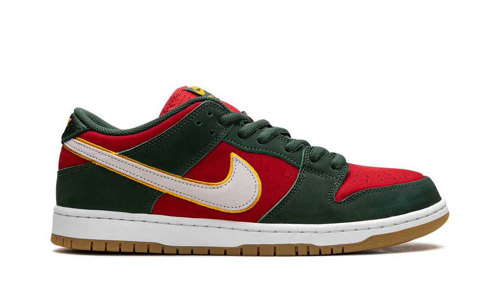 Nike SB Dunk Low Seattle Sonics FZ1287-300 | Iconic 90s Basketball Heritage