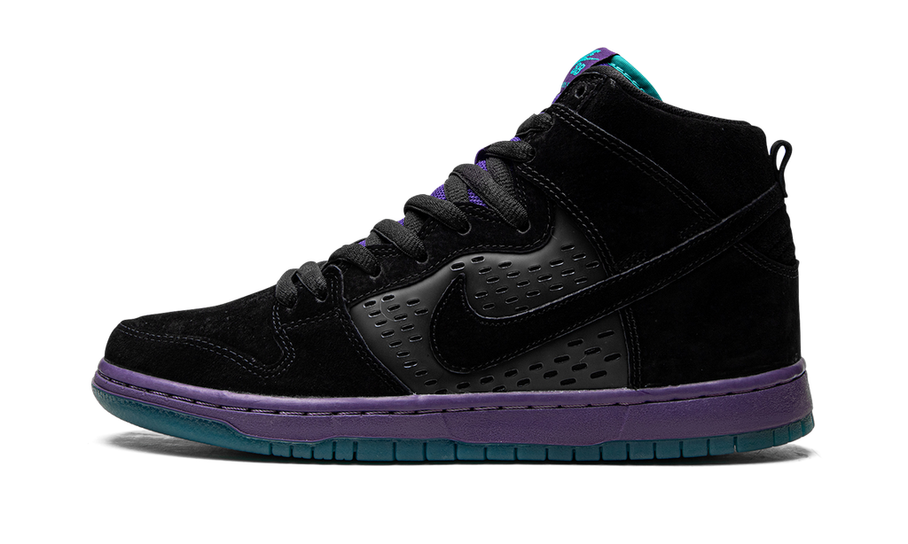 Nike SB Dunk High Pro Black Grape 313171-027 | Jordan-Inspired Vintage Skateboarding Sneaker
