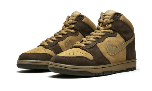 Nike SB Dunk High Pro Brown Pack Maple - Classic Skate Shoe