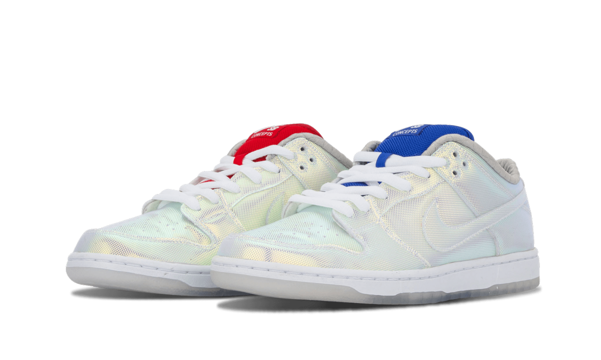 Nike SB Dunk Low Pro Concepts Holy Grail - Iridescent Mismatched Tongues 504750-140