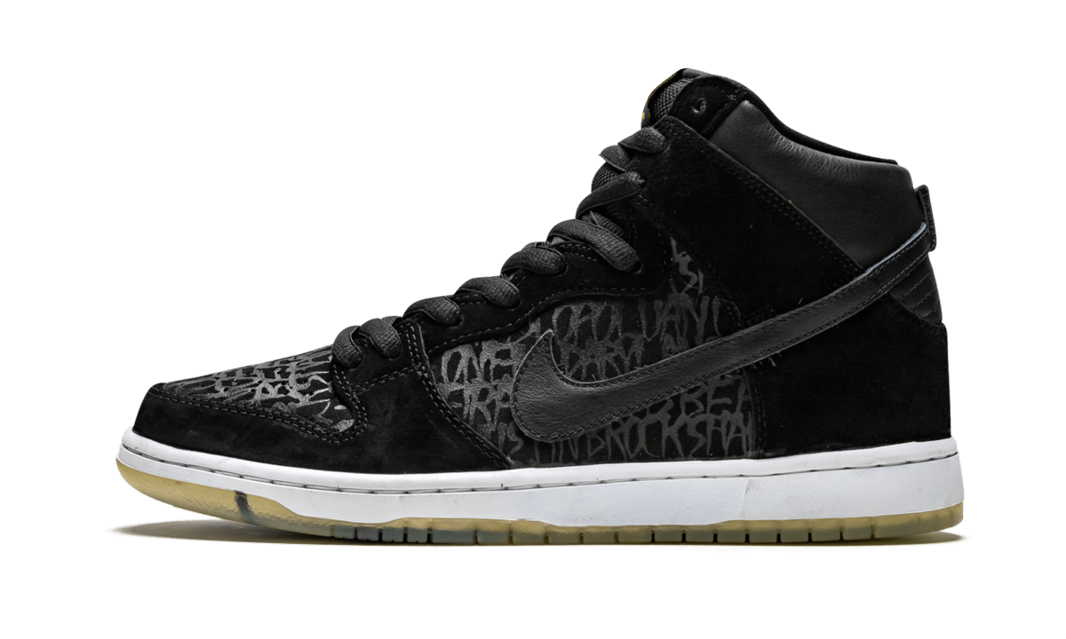 Nike SB Dunk High Premium Neckface 313171-018 Skate Shoe