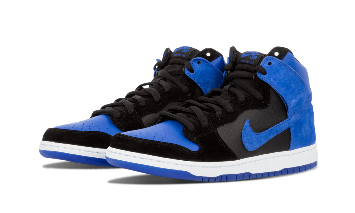 Nike SB Dunk High Pro J-Pack Royal - Leather & Suede Sneaker