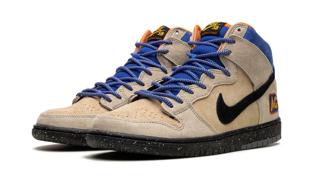 Nike SB Dunk High Premium Acapulco Gold - Vintage ACG-Inspired Skateboarding Shoe