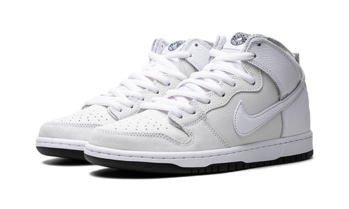Nike SB Dunk High Antihero Wolf Grey HM5837 100 | Cracked Leather Skate Sneaker