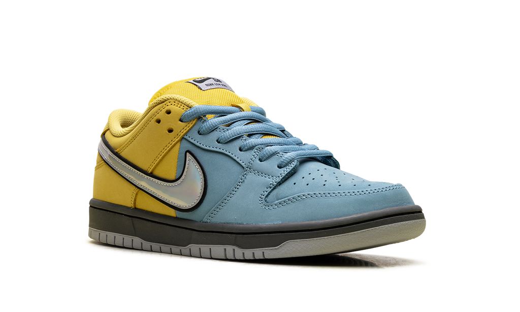 Nike SB Dunk Low Pro Muni Fast Pass - Lightning Yellow & Denim Turquoise Skate Shoe
