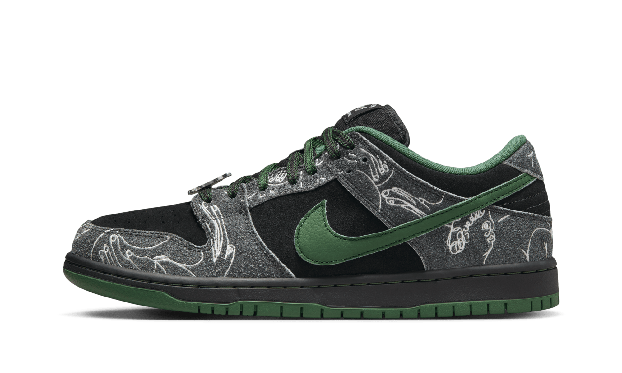 Nike SB Dunk Low There Skateboards HF7743 001 - Authentic Skate Shoe