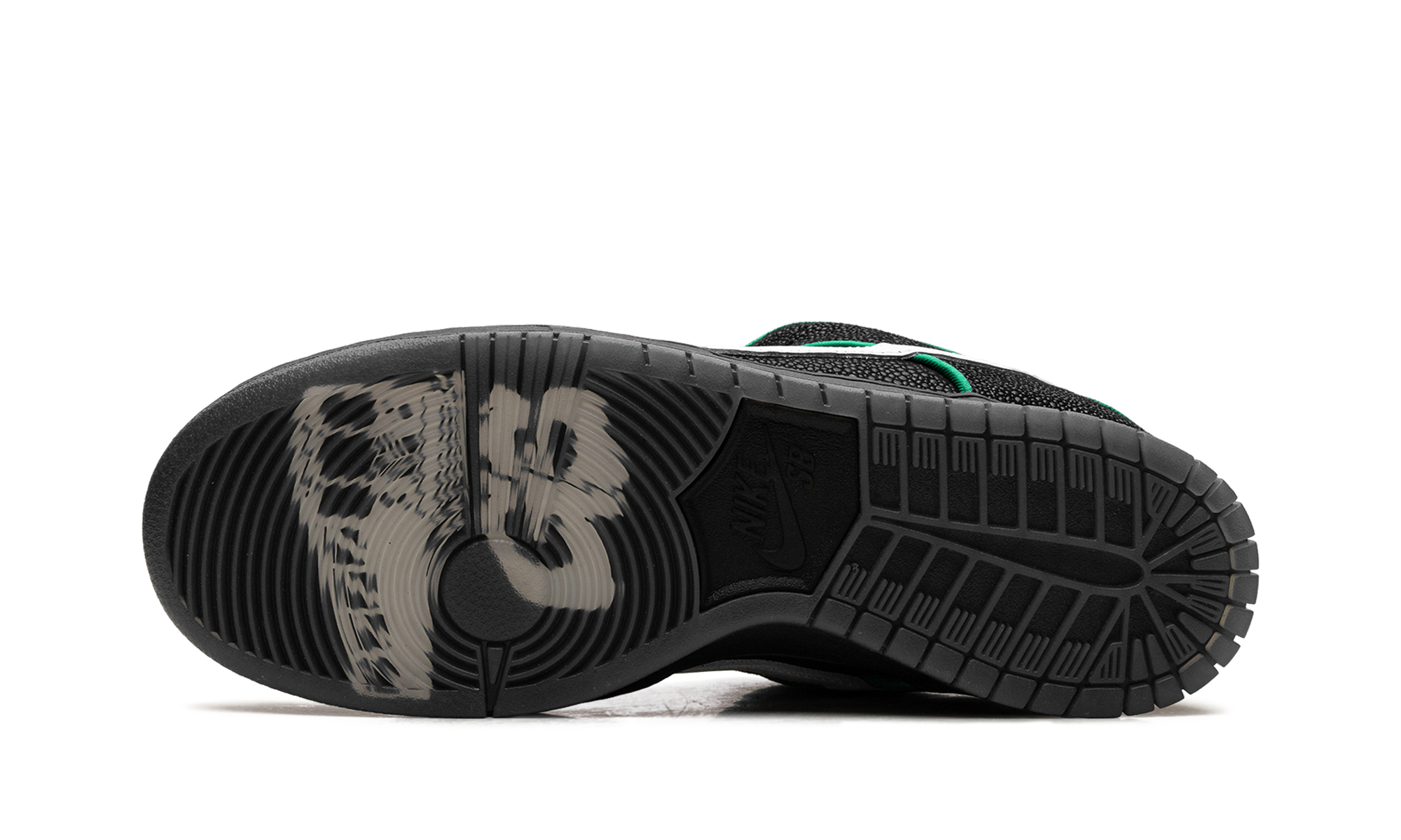 Nike SB Dunk Low Bronx Girls Skate - Black Pebbled Leather HV1664 001