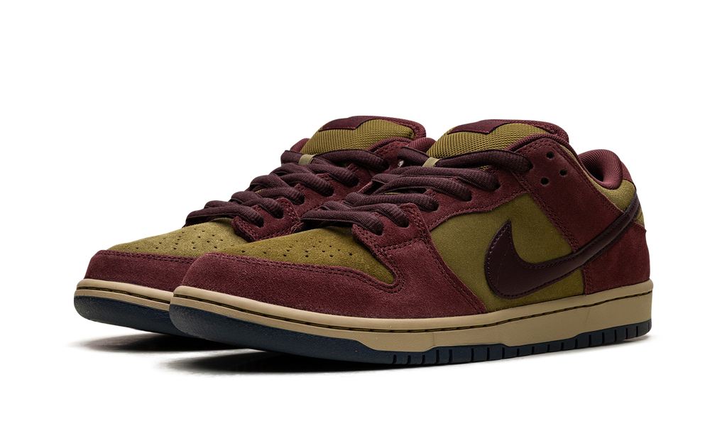 Nike SB Dunk Low Burgundy Crush Olive Flak - HQ1625-600