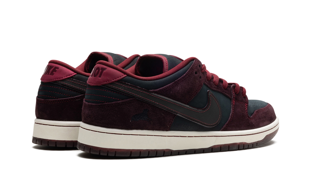 Nike SB Dunk Low Riot Skateshop FZ1289 200 - Bordeaux Inspired Skate Collaboration