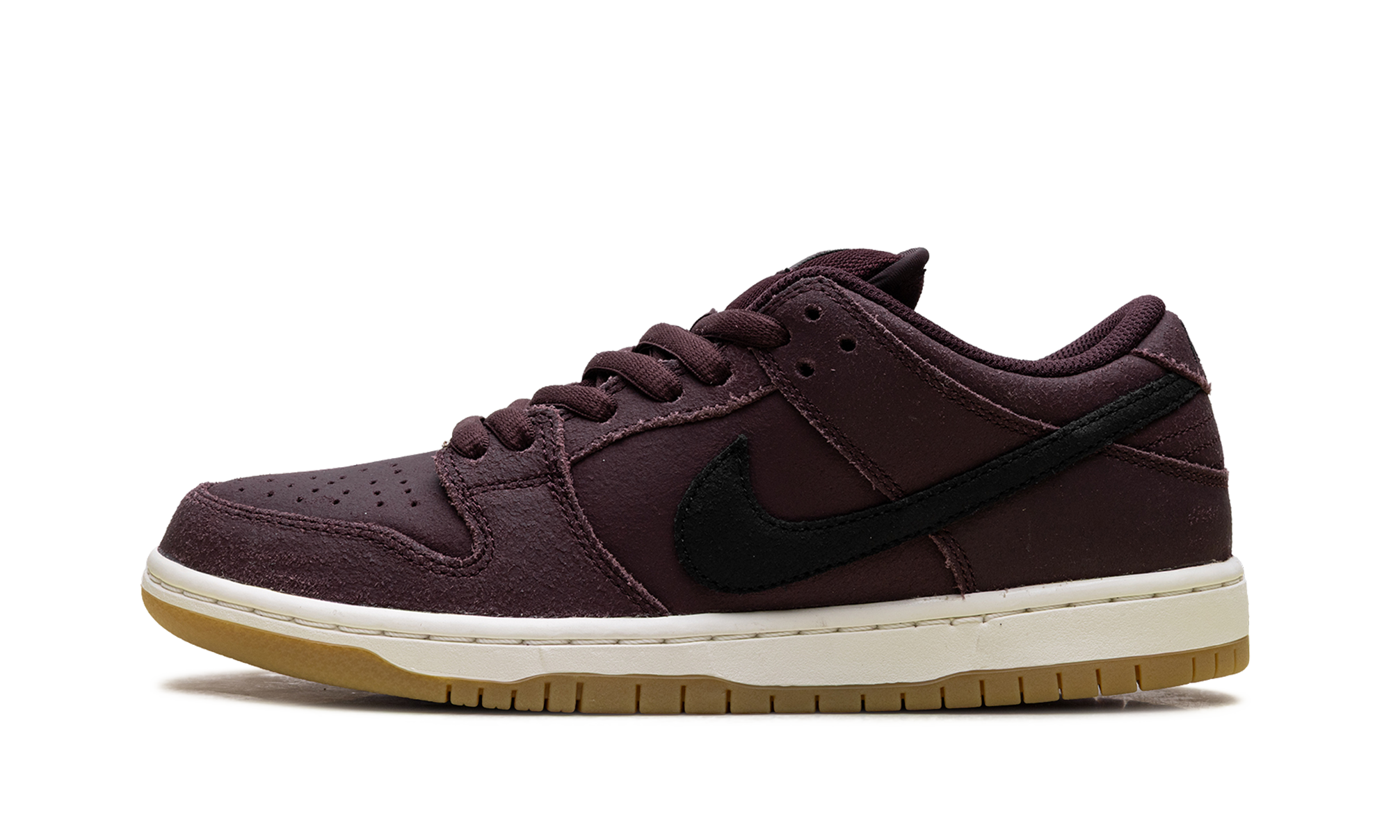 Nike SB Dunk Low Pro Burgundy Crush - Premium Skate Shoe with Zoom Air
