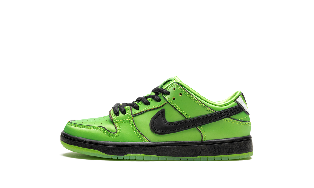 Nike SB Dunk Low PS Powerpuff Girls Buttercup Green FZ8832-300