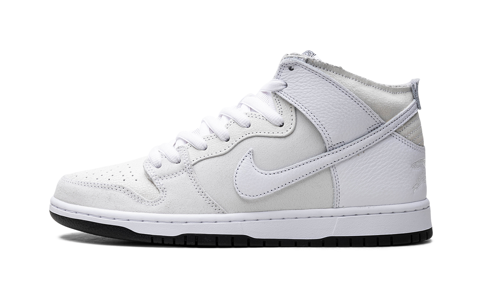 Nike SB Dunk High Antihero Wolf Grey HM5837 100 | Cracked Leather Skate Sneaker
