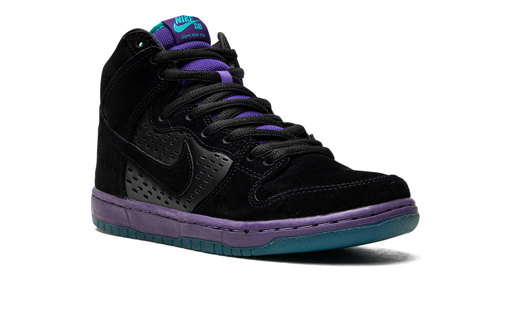 Nike SB Dunk High Pro Black Grape 313171-027 | Jordan-Inspired Vintage Skateboarding Sneaker