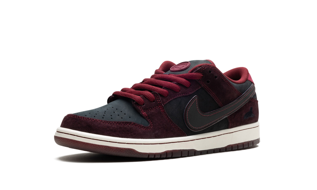 Nike SB Dunk Low Riot Skateshop FZ1289 200 - Bordeaux Inspired Skate Collaboration
