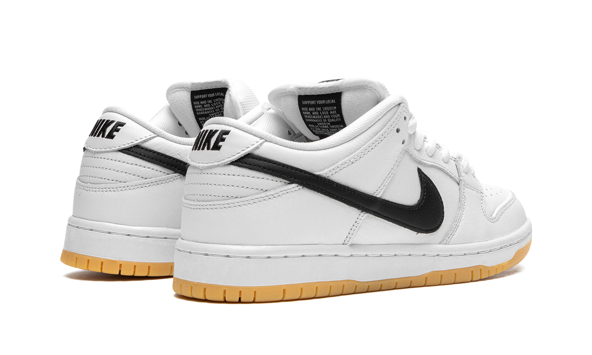 Nike SB Dunk Low White Gum CD2563-101 | Classic Skate Shoe