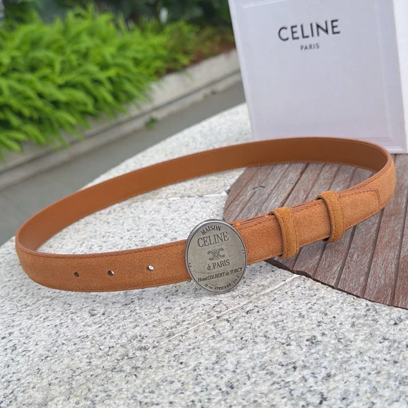 CL 2026 Belt 2.5cm Suede