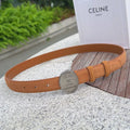 CL 2026 Belt 2.5cm Suede