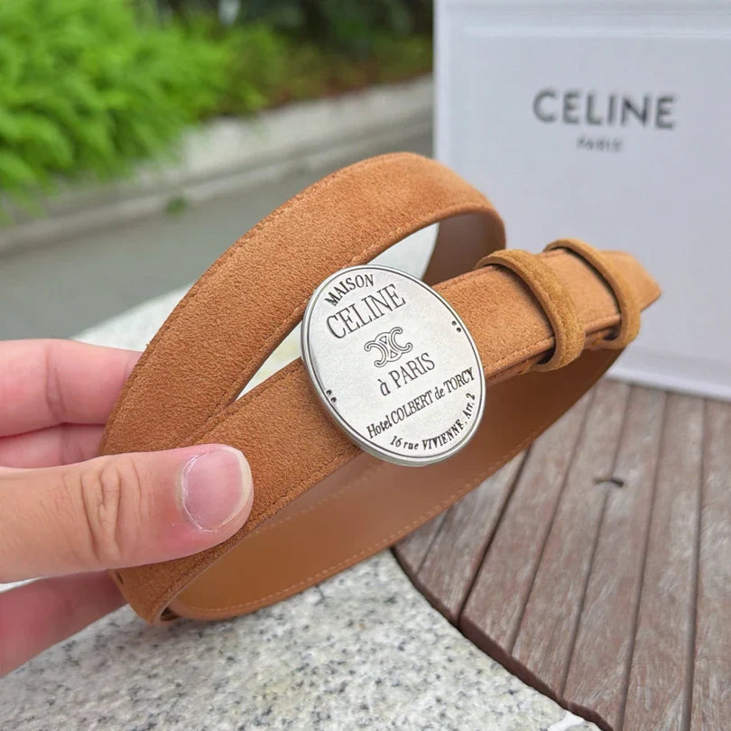 CL 2026 Belt 2.5cm Suede