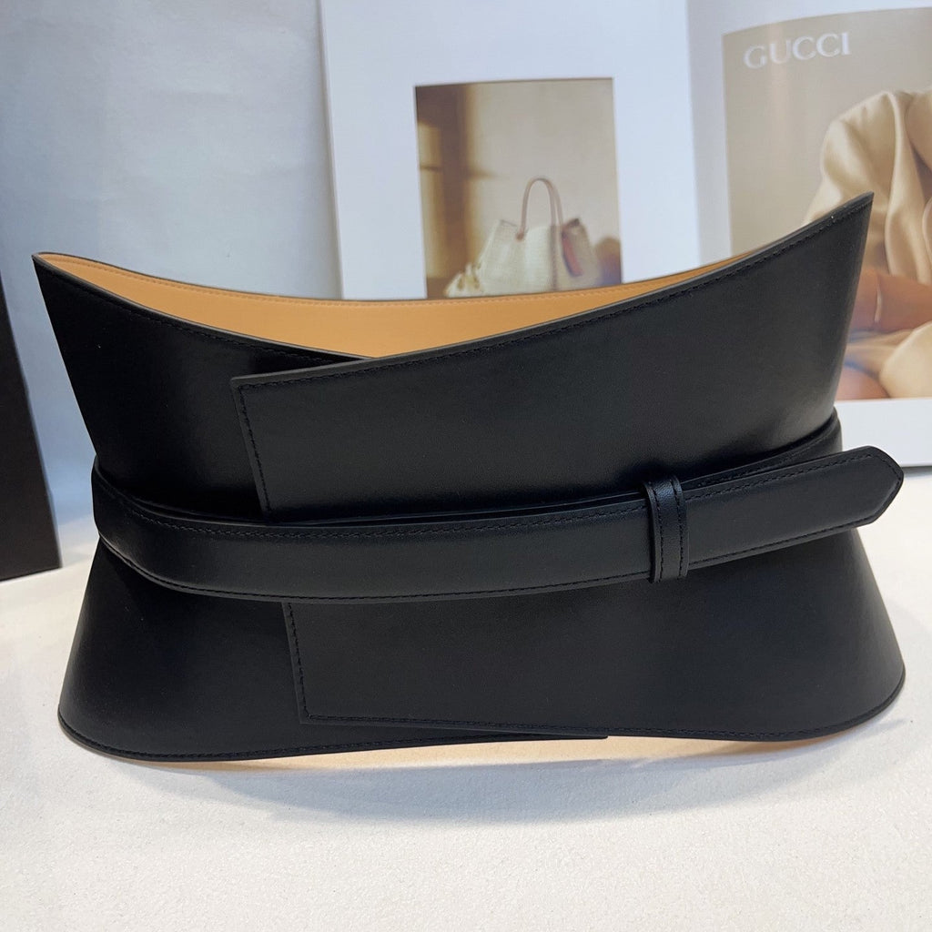 Alaia 26s Belt Black Sheepskin 203472
