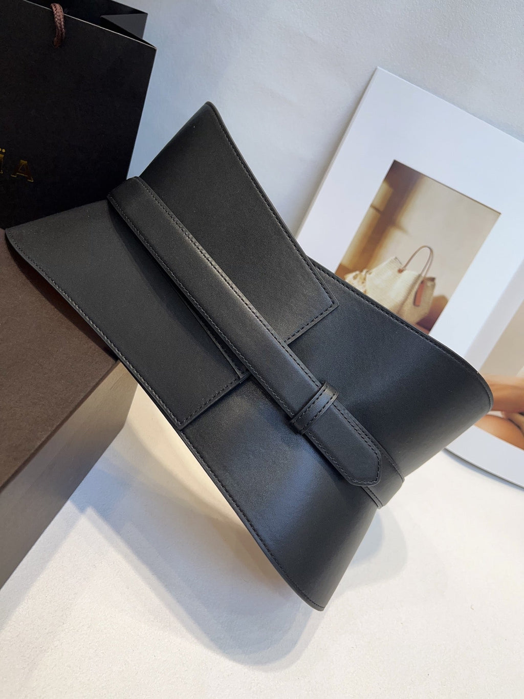 Alaia 26s Belt Black Sheepskin 203472