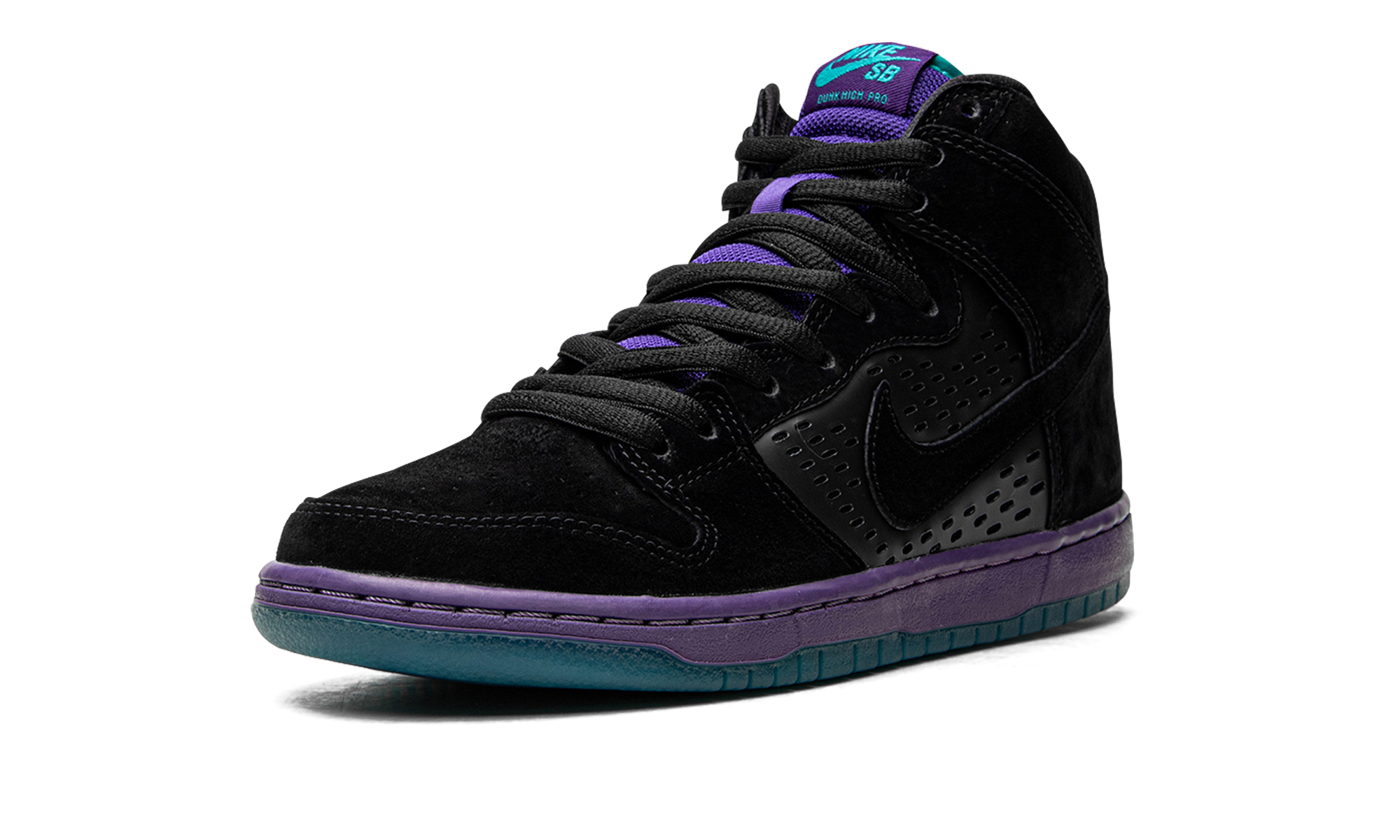 Nike SB Dunk High Pro Black Grape 313171-027 | Jordan-Inspired Vintage Skateboarding Sneaker