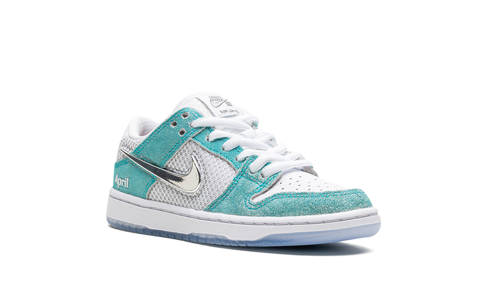 Nike SB Dunk Low PS "April Skateboards" - Kids' Skate Shoe FZ6106 300