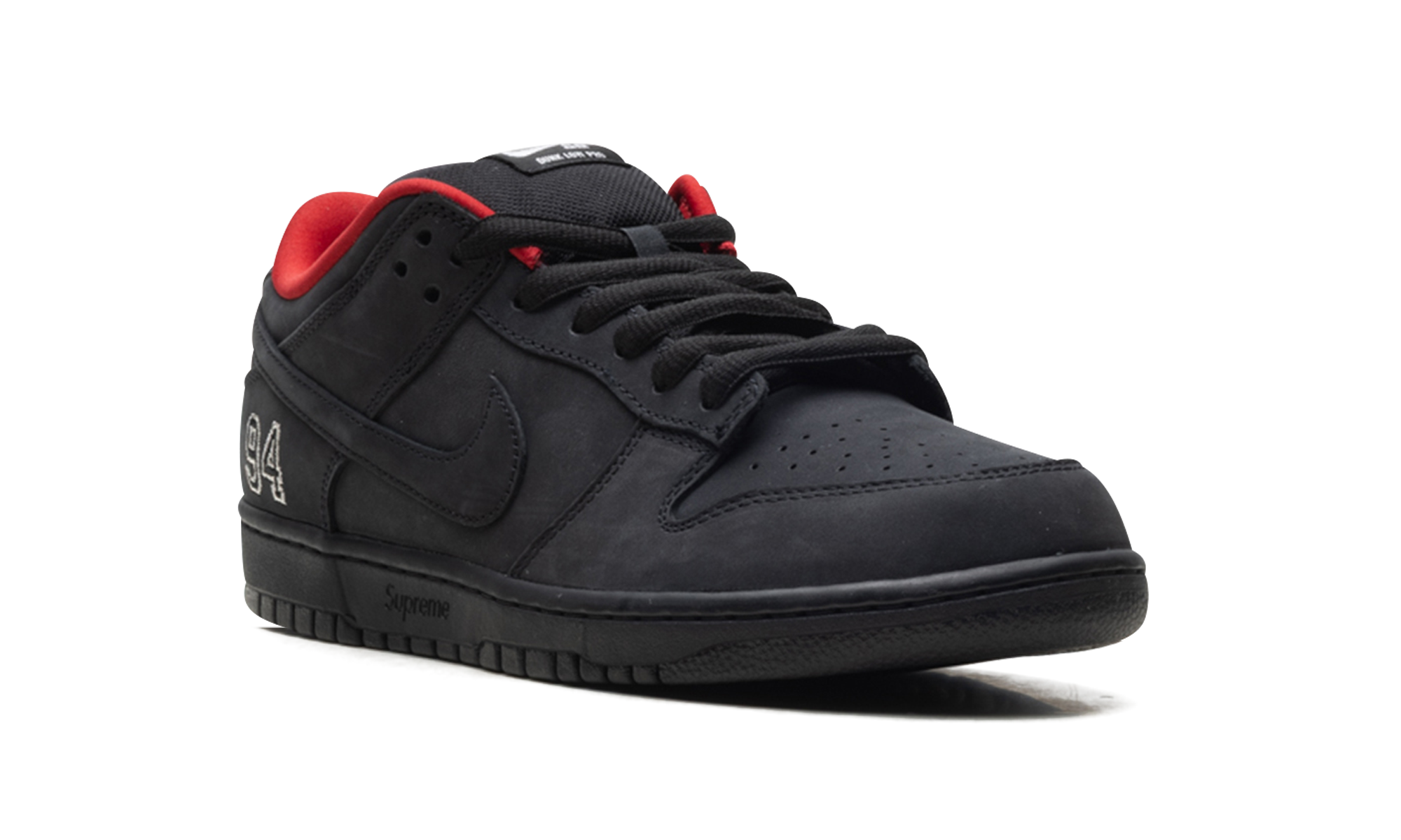 Supreme x Nike SB Dunk Low Black HQ8487-001 | 2025 Collaboration