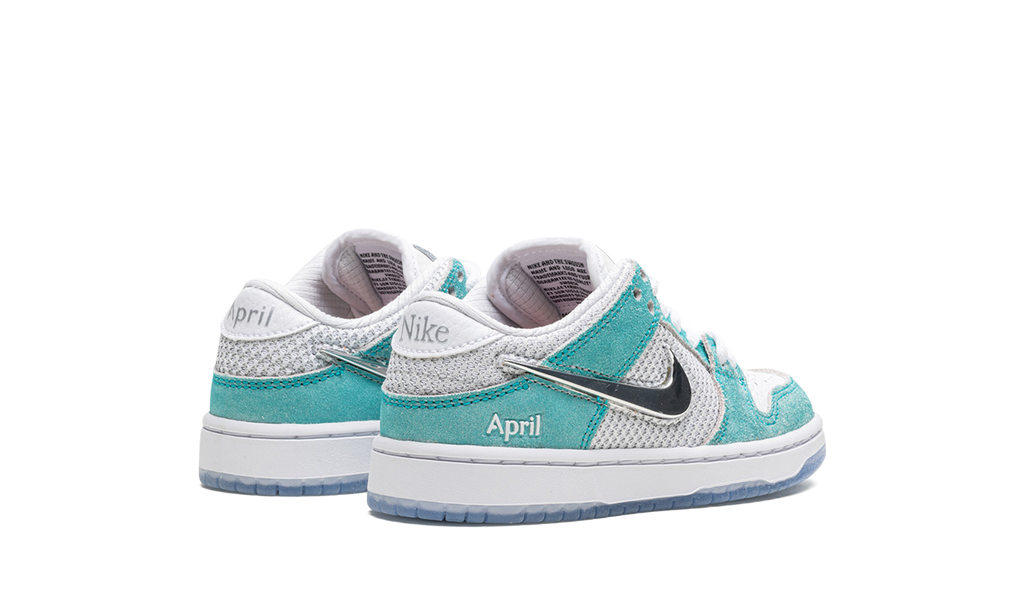 Nike SB Dunk Low PS "April Skateboards" - Kids' Skate Shoe FZ6106 300