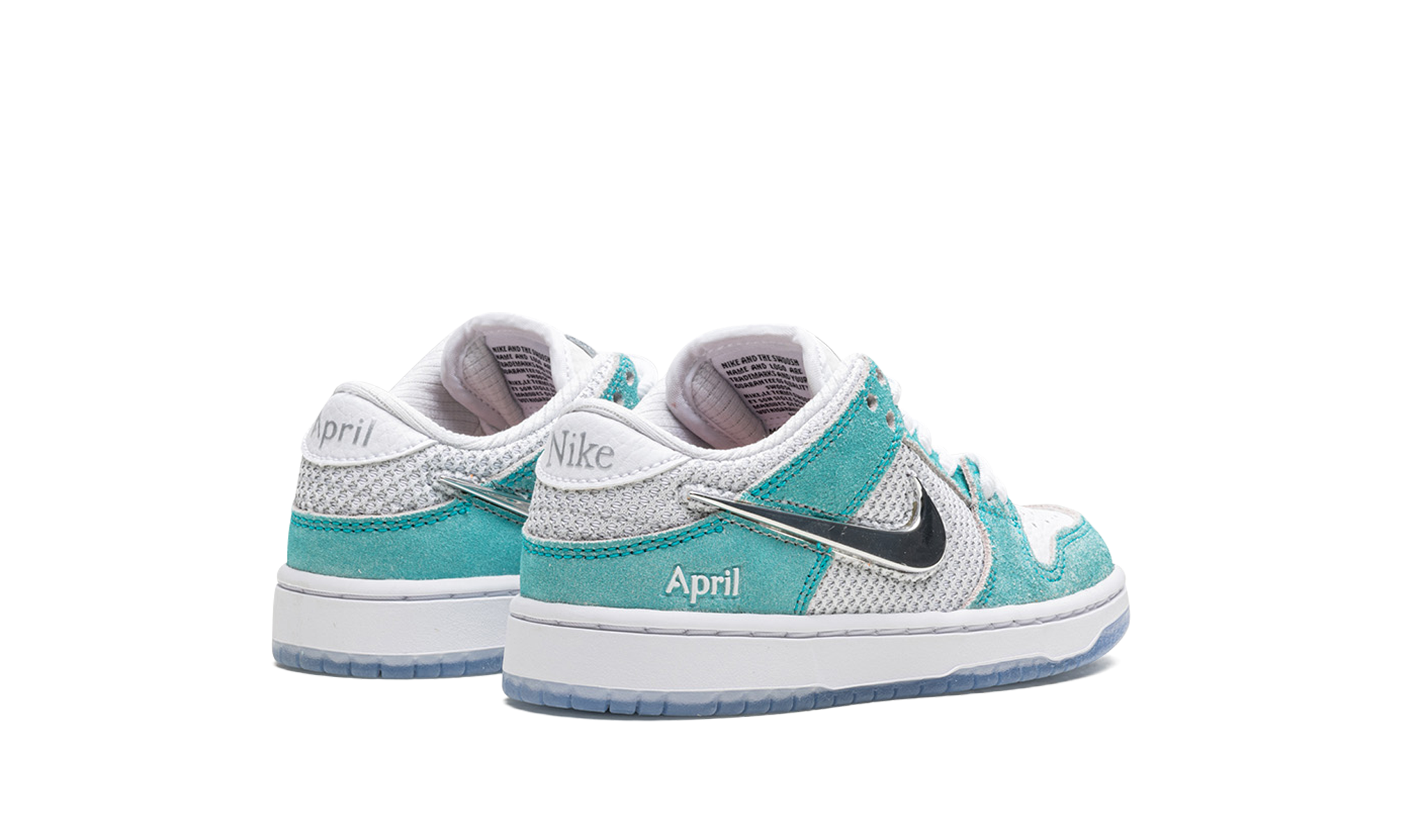 Nike SB Dunk Low PS "April Skateboards" - Kids' Skate Shoe FZ6106 300