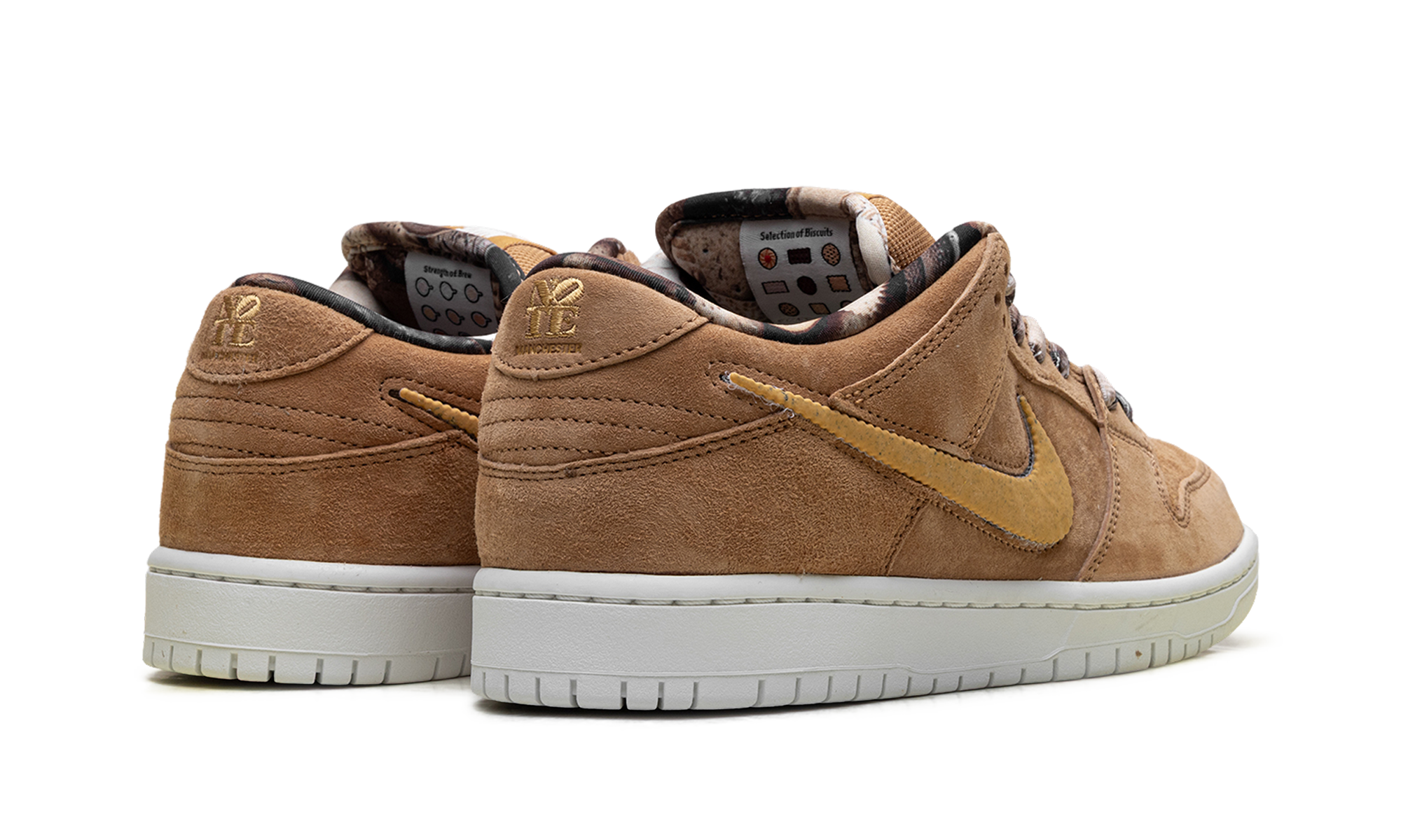 Nike SB Dunk Low Pro NOTE Shop Manchester Brew and Biscuits IO9508 200 - Limited Skate Collab