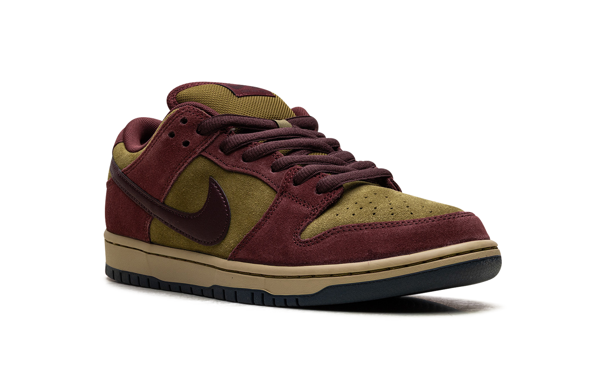 Nike SB Dunk Low Burgundy Crush Olive Flak - HQ1625-600