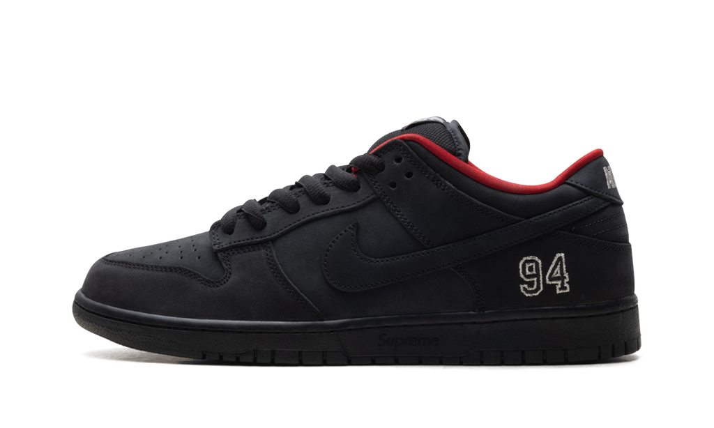 Supreme x Nike SB Dunk Low Black HQ8487-001 | 2025 Collaboration