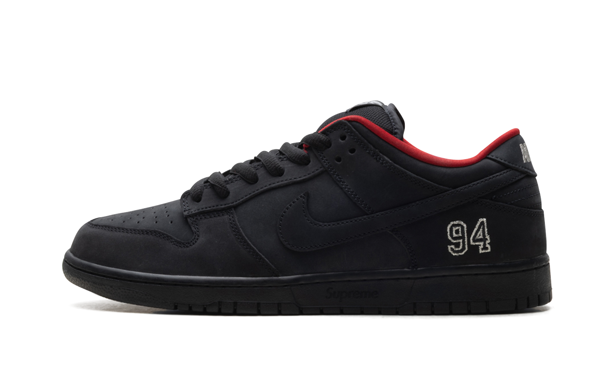 Supreme x Nike SB Dunk Low Black HQ8487-001 | 2025 Collaboration