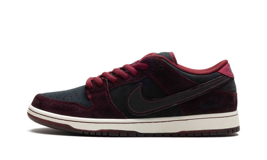 Nike SB Dunk Low Riot Skateshop FZ1289 200 - Bordeaux Inspired Skate Collaboration