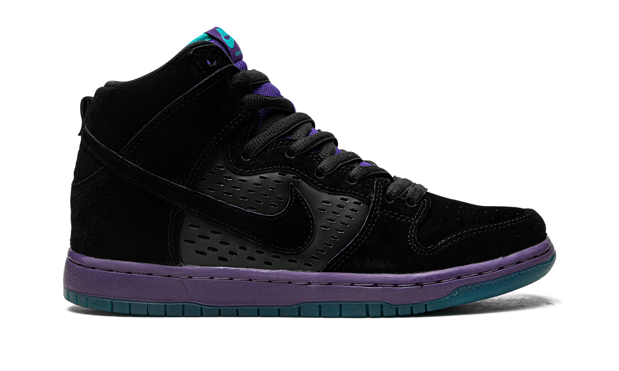 Nike SB Dunk High Pro Black Grape 313171-027 | Jordan-Inspired Vintage Skateboarding Sneaker