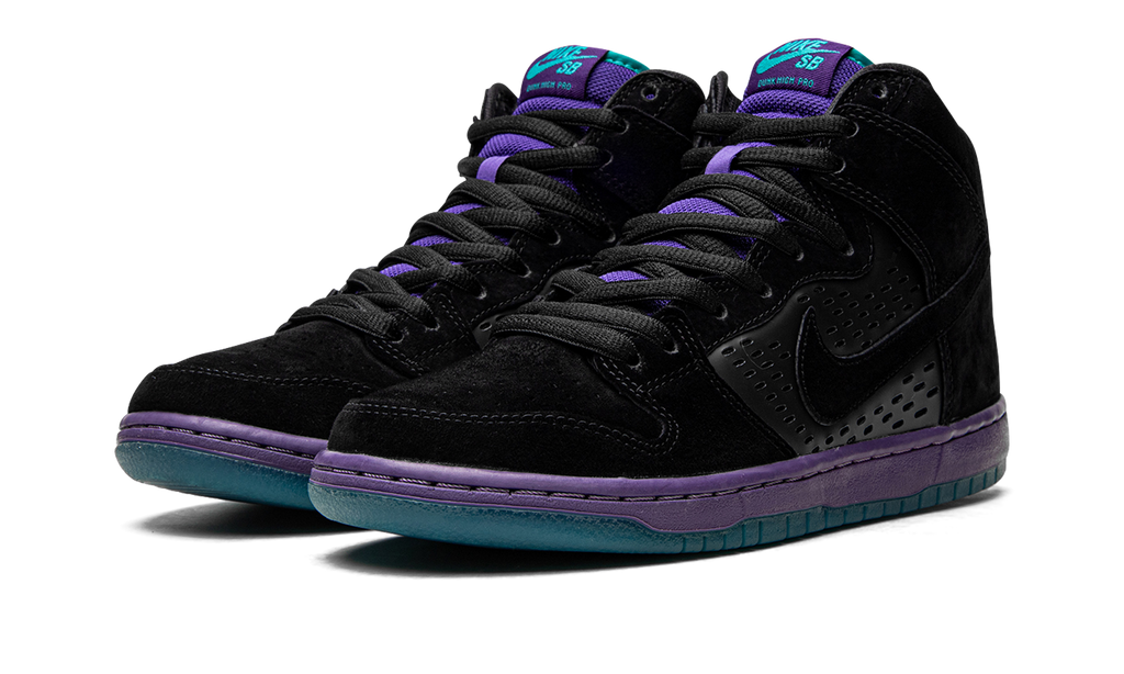 Nike SB Dunk High Pro Black Grape 313171-027 | Jordan-Inspired Vintage Skateboarding Sneaker
