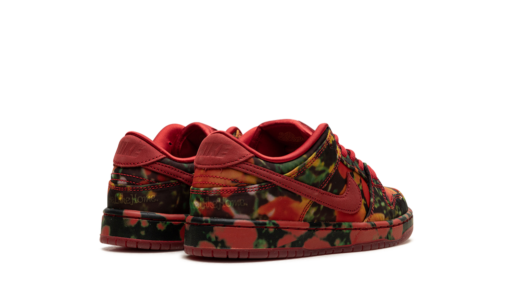 Nike SB Dunk Low PS 'The Wizard of Oz' - Kids' Poppy Field Sneaker FZ1236-600