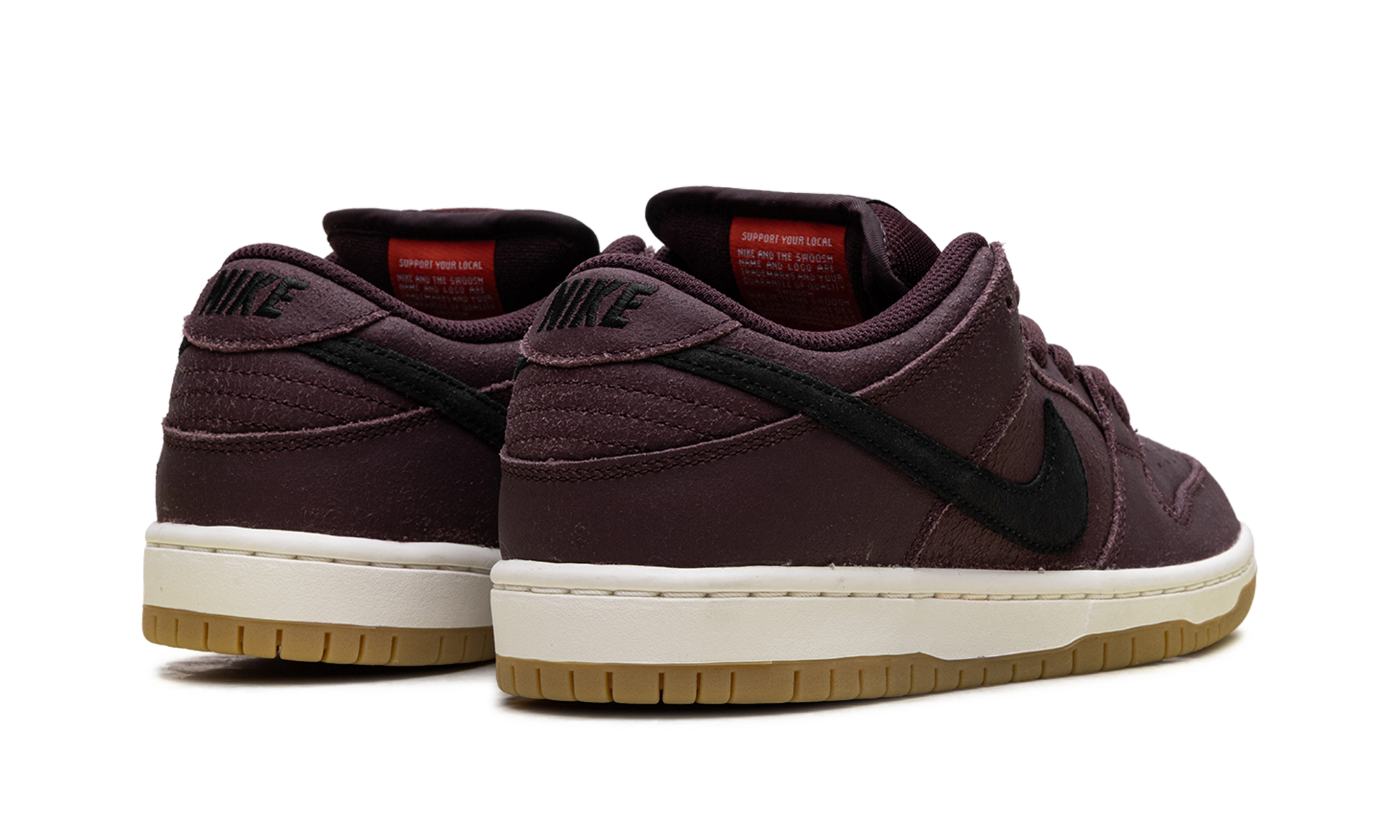 Nike SB Dunk Low Pro Burgundy Crush - Premium Skate Shoe with Zoom Air