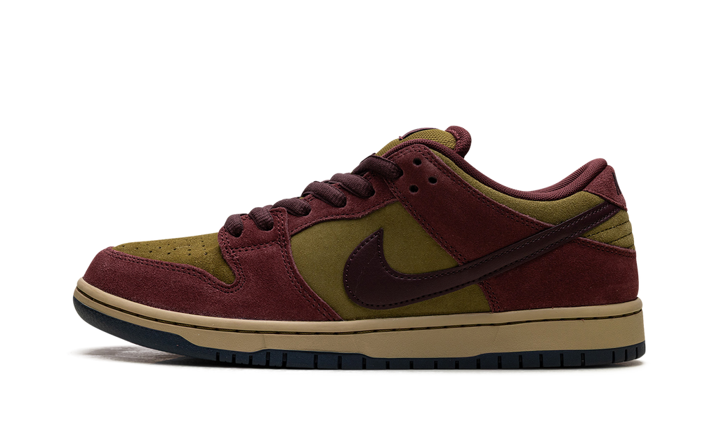 Nike SB Dunk Low Burgundy Crush Olive Flak - HQ1625-600